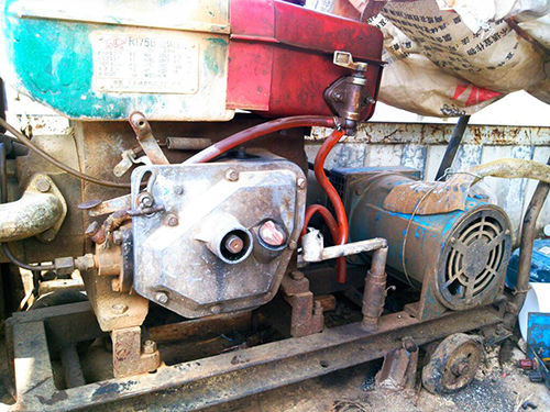 轮台单杠柴油机发电机出租